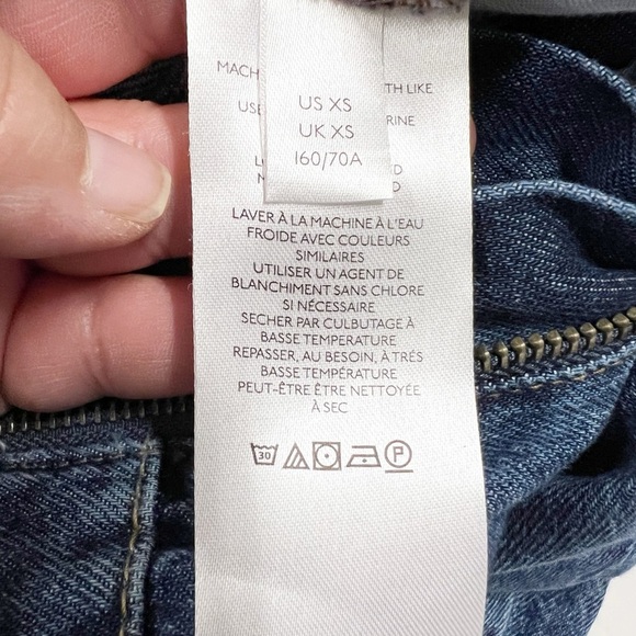 We the Free Womens Medium Wash Denim Pocketed Zip Up Sammie Coverall Size XS - Picture 6 of 9